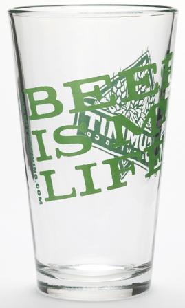 Beer Is My Life Pint Glass