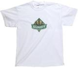 White Logo tee